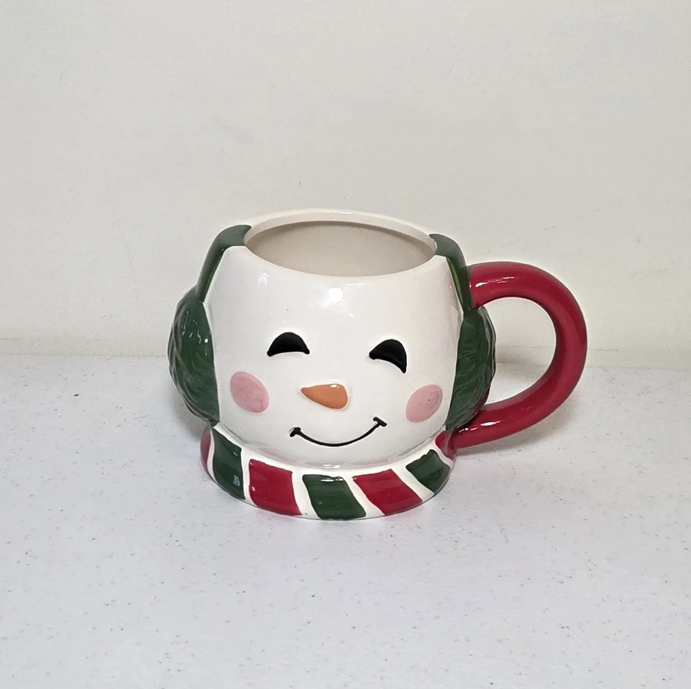 Sur La Table Snowman Mug